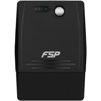 ДБЖ FSP FP650, 650VA/360W, Schuko*2, USB + RJ45, 230V/50Hz, Black
