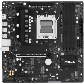 Материнська плата ASRock A620AM PRO-A (AM5/A620A, 4*DDR5, PCIex16, HDMI, 2xSATA, 3xM.2, 2.5GLan, 8ch, mATX)