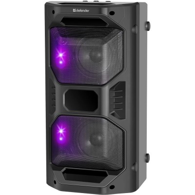 Акустична система 1.0 Defender Rage 50Вт BT/FM/USB/LED/Light/TWS Акустична система 1.0 Defender Rage 50Вт BT/FM/USB/LED/Light/TWS