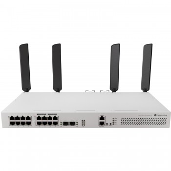 Комутатор Mikrotik CRS418-8P-8G-2S+5axQ2axQ-RM, 17xGig Eth ports (8 with 802.3af/at PoE-out support)