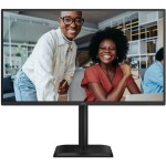 Монітор 27" AOC Q27E4U, QHD, 120Hz, HDMI, DP, USB-hub, HAS, Pivot, колонки, чорний