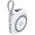 УМБ Choetech Magnetic Wireless 10000mAh 22,5W PD USB-A,USB-C,build-in USB-C,Apple Watch charger