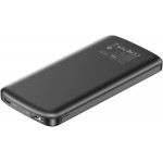 УМБ Choetech 10000mAh 12W USB-A,USB-C чорна