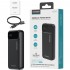 УМБ Choetech 20000mAh 22.5W PD,QC3.0 2USB-A+USB-C In/Out Black