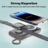 УМБ Choetech Magnetic Wireless 10000mAh 22.5W,PD,QC3.0 USB-A,2xUSB-C AppleWatchcharg,build in type-C