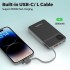 УМБ Choetech Magnetic Wireless 10000mAh 22.5W,PD,QC3.0 USB-A,2xUSB-C AppleWatchcharg,build in type-C