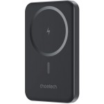 УМБ Choetech Magnetic Wireless 5000mAh 20W PD Qi-15W USB-C In/Out, тонкий, Black