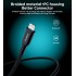Дата кабель USB-C to Lightning 1.8m MFi PD20W braided black Choetech (XCL-1021-BK)