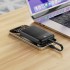 УМБ Acefast 10000mAh 22.5W PD,QC3.0 2xUSB-C,USB-A, with build Type-C cable, M13 Black