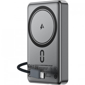 УМБ Acefast Magnetic Wireless 10000mAh 22.5W PD,QC 3.0 USB-C In/Out, QI 15W M18 Black