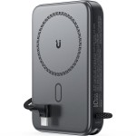 УМБ Acefast Magnetic Wireless 10000mAh 22.5W PD,QC 3.0 USB-C In/Out, QI 15W M24 Metal Gray