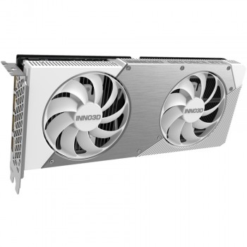 Відеокарта GeForce RTX5060 Inno3D TWIN X2 OC WHITE, 8GB GDDR7, 128bit, PCI Express 5.0 (N50602-08D7X-195070W#)