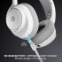 Ігрова гарнітура SteelSeries Arctis Nova 7 Gen 2 Wireless White /PC/PS/SW/MAC/MOB