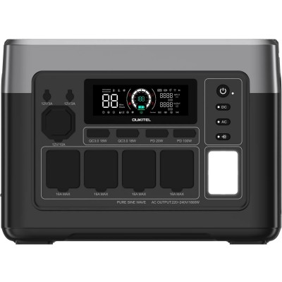 Зарядна станція Oukitel P1500E Plus 1800Вт (1536Вт/г) LiFePo4 UPS