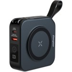 УМБ Energizer Magnetic Wireless 10000mAh 20W PD,AC зарядка,QI-15W, built-in USB-C,USB-А,USB-C In/Out