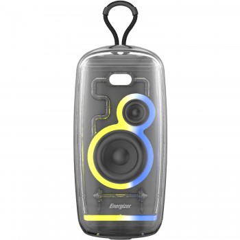 Акустична система 1.0 Energizer 16Вт Bluetooth 5.2/MicroSD/USB/AUX/FM/TWS, IPX65, чорна