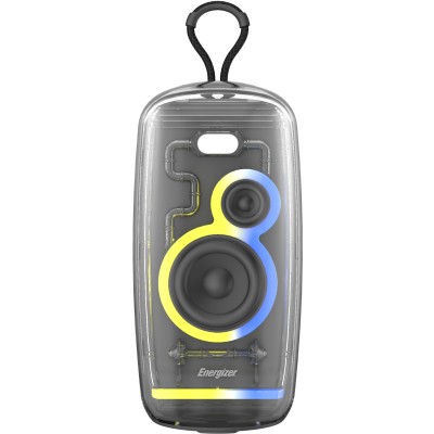 Акустична система 1.0 Energizer 16Вт Bluetooth 5.2/MicroSD/USB/AUX/FM/TWS, IPX65, чорна
