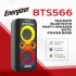Акустична система 1.0 Energizer 50Вт Bluetooth 5.3/RMS/TF/USB/AUX/TWS/MIC, Dual 6.5” Drivers чорна