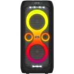 Акустична система 1.0 Energizer 50Вт Bluetooth 5.3/RMS/TF/USB/AUX/TWS/MIC, Dual 6.5” Drivers чорна