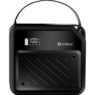 УМБ Sandberg 72000mAh 268W, DC9,6–12,6v, 2xUSB-A, 2xUSB-C 100w In/Out, LMFP, ліхтарик 6Вт