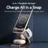 Зарядний пристрій 15W 3-in-1 Magnetic Wireless Fast Charger Gray Vention (FGFH0)