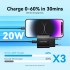 Зарядний пристрій 1xUSB-C 20W + USB-C to Lightning cable М-М Black Vention (G17B0-EU)