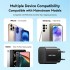 Зарядний пристрій 1xUSB-C 20W + USB-C to Lightning cable М-М Black Vention (G17B0-EU)