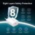 Зарядний пристрій 1xUSB-C 20W + USB-C to Lightning cable М-М White Vention (G17W0-EU)