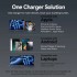 Зарядний пристрій 2xUSB-C 45W PD3.0/QC/GaN + USB-C cable М-М чорний Vention (TZ-FCDH0-EU)