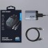 Зарядний пристрій 2xUSB-C 45W PD3.0/QC/GaN + USB-C cable М-М чорний Vention (TZ-FCDH0-EU)