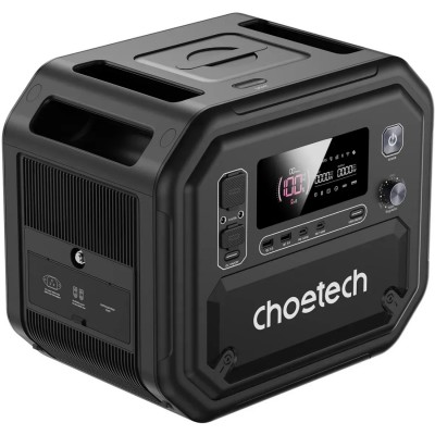 Зарядна станція Choetech BS064 2500Вт (2160Вт/г) AC,LiFePo4,MPPT, UPS, PD100 Вт