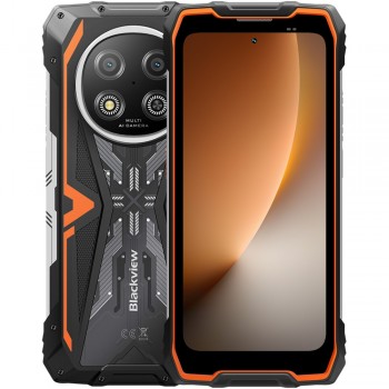 Смартфон Blackview ROCK 2 6.67" HD+ /12GB/256GB/ T8100 /15000mAh / 16+13Мп /IP69K/Orange
