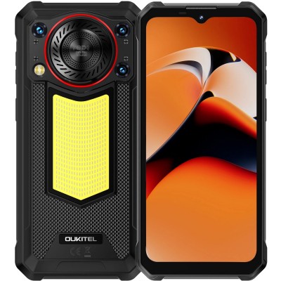 Смартфон Oukitel wp53 6.52"HD /8GB/128GB/ T615 /11000mAh /13+5Мп/ IP69K /NFC/Ліхтарик Black
