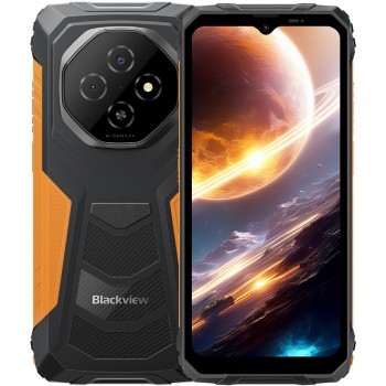 Смартфон Blackview FORT 1 6.56" HD+ /6GB/256GB/ T615 / 10000mAh / 16+2+8Мп / NFC / IP69K / Orange