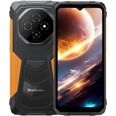 Смартфон Blackview FORT 1 6.56" HD+ /6GB/256GB/ T615 / 10000mAh / 16+2+8Мп / NFC / IP69K / Orange
