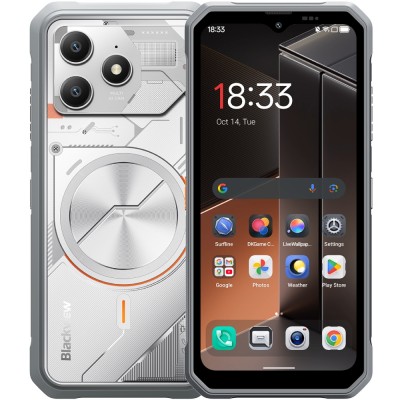 Смартфон Blackview FORT 100 6.56" HD+ /8GB/128GB/ G81 / 5000mAh / 16+13Мп / NFC / IP69K / White