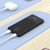 УМБ Dudao 10000mAh K10 12W 2xUSB-A,USB-C (IN) Black