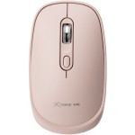 Мишка XTRIKE ME GW-119, бездротова Bluetooth+2.4G, 1600dpi., 4кн., Silent, Рожева