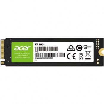 SSD 1Tb Acer FA300 M.2 2280 NVMe 2.0 PCIe Gen 5x4 3D NAND, Retail (BL.9BWWA.167)