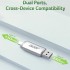 флеш USB Acer UT300 128GB Dual Drive USB-C & USB-A USB 3.2 Gen1, Retail ( BL.9BWWA.590 )