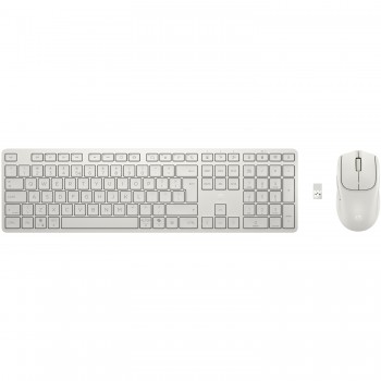 Комплект (клавіатура, миша) HP 490C Multi-Device Dual UA White (BE1M5AA)