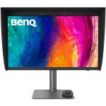 Монітор 27" BenQ PD2770U, IPS, 4K UHD, HDMI, DP, USB-C, USB-hub, HAS, колонки, темно-сірий