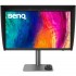 Монітор 27" BenQ PD2770U, IPS, 4K UHD, HDMI, DP, USB-C, USB-hub, HAS, колонки, темно-сірий