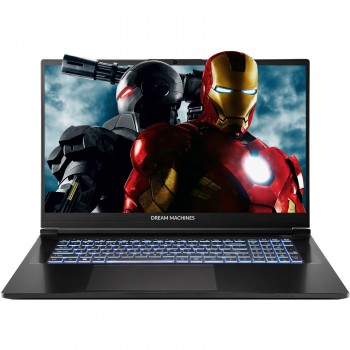 Ноутбук Dream Machines RG5060-17UA35 17.3” QHD 165Hz, 300n/i9-14900HX/32 GB/SSD 1TB/RTX5060/GLAN/DOS (RG5060-17UA35)
