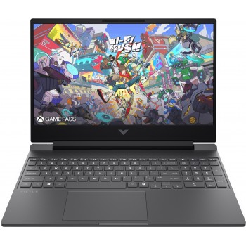 Ноутбук HP Victus 15-fa2711ua 15.6" FHD IPS,300n/i5-13420H (4.6)/16Gb/SSD512Gb/RTX 4050, 6GB/DOS/Сірий (BF1H6EA)
