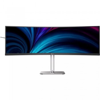 Монітор 48.8" Philips 49B2U5900C, VA 5120x1440, вигн., 2xHDMI, DP, USB-C, RJ-45, USB-hub, HAS,кол