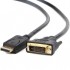Кабель DVI-DVI  Display Port 24+1pin, 1.0m Cablexpert (CC-DPM-M-1M) CCDPMDVIM1M