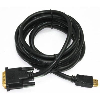 Кабель DVI- HDMI 18+1pin M, 7.5m GEMBIRD (CC-HDMI--7.5MC) HDMI , Мультимедиа, 7.5м, v1.3b, позолоченные разъемы CCHDMIDVI7.5MC