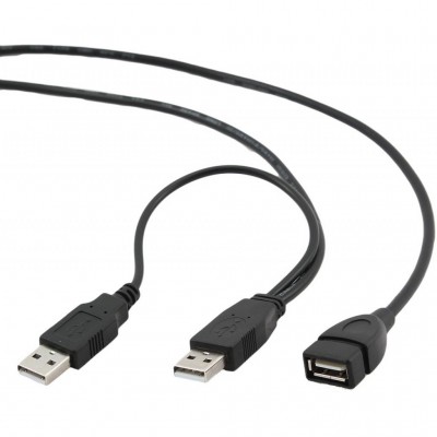 Удлинитель USB2.0 AM-AF  0.9м Cablexpert (CCP-USB22-AMAF-3) 