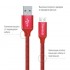 Кабель USB 2.0 AM to Micro 5P 1.0m Red ColorWay (CW-CBUM002-RD)